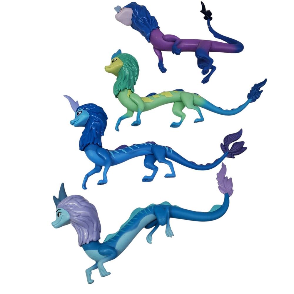 Disney Princess Raya Dragons Toys Fantasy Sisu Jagan Pengu